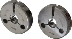 GF Gage - M12x1.75 Go/No Go Double Ring Thread Gage - Class 6G - Apex Tool & Supply