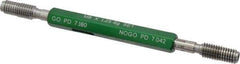 GF Gage - M8x1.25 Go/No Go Truncated Taperlock Thread Gage - Class 6G, Size 1 Handle - Apex Tool & Supply