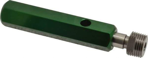 GF Gage - 3/8-18 Single End Tapered Plug Pipe Thread Gage - Handle Size 3, Handle Included, NPT-L1 Tolerance - Apex Tool & Supply