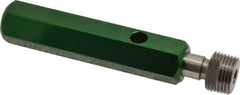 GF Gage - 3/8-18 Single End Tapered Plug Pipe Thread Gage - Handle Size 3, Handle Included, NPT-L1 Tolerance - Apex Tool & Supply