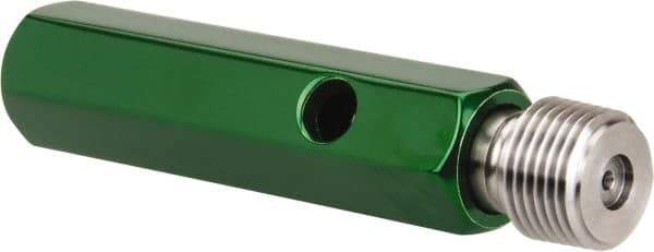 GF Gage - 1/2-14 Single End Tapered Plug Pipe Thread Gage - Handle Size 4, Handle Included, NPT-L1 Tolerance - Apex Tool & Supply