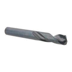 Guhring - 15/32" 130° Spiral Flute Cobalt Screw Machine Drill Bit - Oxide Finish, Right Hand Cut, 51mm Flute Length, 102mm OAL, Standard Point, Straight Shank - Apex Tool & Supply