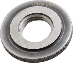 GF Gage - 1/2-14 Thread, Class L1, Ring Pipe Thread Gage - NPT Thread - Apex Tool & Supply