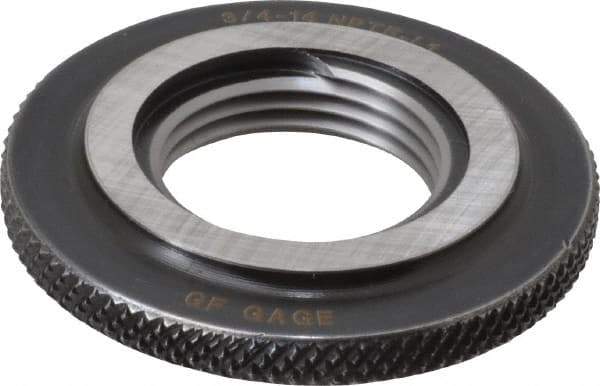 GF Gage - 3/4-14 Thread, Class L1, Ring Pipe Thread Gage - NPTF Thread - Apex Tool & Supply