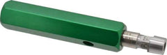 GF Gage - 1/4-18 Single End Tapered Plug Pipe Thread Gage - Handle Size 3 Included, NPTF-6 Step Tolerance - Apex Tool & Supply