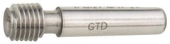 GF Gage - 1 - 11-1/2 Single End Tapered Plug Pipe Thread Gage - Handle Size 5, Handle Not Included, NPTF-L1 Tolerance - Apex Tool & Supply