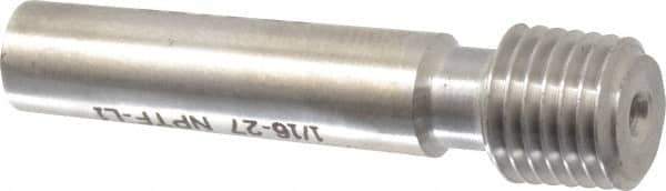 GF Gage - 1/16-27 Single End Tapered Plug Pipe Thread Gage - Handle Size 1, Handle Not Included, NPTF-L1 Tolerance - Apex Tool & Supply