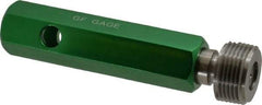 GF Gage - 3/4-14 Single End Tapered Plug Pipe Thread Gage - Handle Size 4 Included, NPTF-L1 Tolerance - Apex Tool & Supply