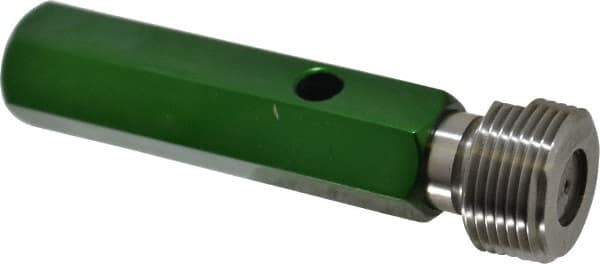 GF Gage - 1 - 11-1/2 Single End Tapered Plug Pipe Thread Gage - Handle Size 5 Included, NPTF-L1 Tolerance - Apex Tool & Supply