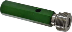 GF Gage - 1 - 11-1/2 Single End Tapered Plug Pipe Thread Gage - Handle Size 5 Included, NPTF-L1 Tolerance - Apex Tool & Supply
