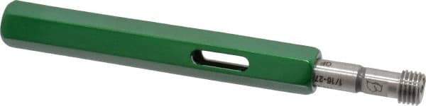 GF Gage - 1/16-27 Single End Tapered Plug Pipe Thread Gage - Handle Size 1 Included, NPTF-L3 Tolerance - Apex Tool & Supply