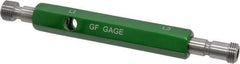 GF Gage - 1/8-27 Double End Tapered Plug Pipe Thread Gage - Handle Size 2, Handle Included, NPTF-L1 & NPTF-L3 Tolerance - Apex Tool & Supply