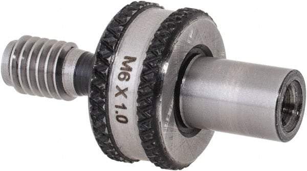 GF Gage - M6 x 1, 1/4 Inch Thread, Tapped Hole Location Gage - 5/16 Inch Head Diameter - Apex Tool & Supply