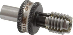GF Gage - M10 x 1.5, 1/4 Inch Thread, Tapped Hole Location Gage - 5/16 Inch Head Diameter - Apex Tool & Supply