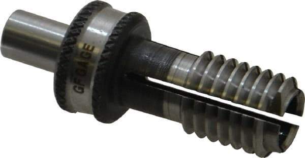GF Gage - M12 x 1.75, 1/4 Inch Thread, Tapped Hole Location Gage - 5/16 Inch Head Diameter - Apex Tool & Supply