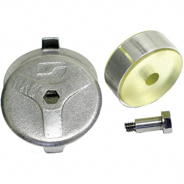 Dynabrade - Brush Mounting Wheel Hub Assembly - Compatible with 4" DynaZip Surface Preparation Tools - Apex Tool & Supply