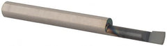 Scientific Cutting Tools - 0.14" Min Bore Diam, 0.6" Max Bore Depth, 3/16 Shank Diam, Boring Bar - Apex Tool & Supply