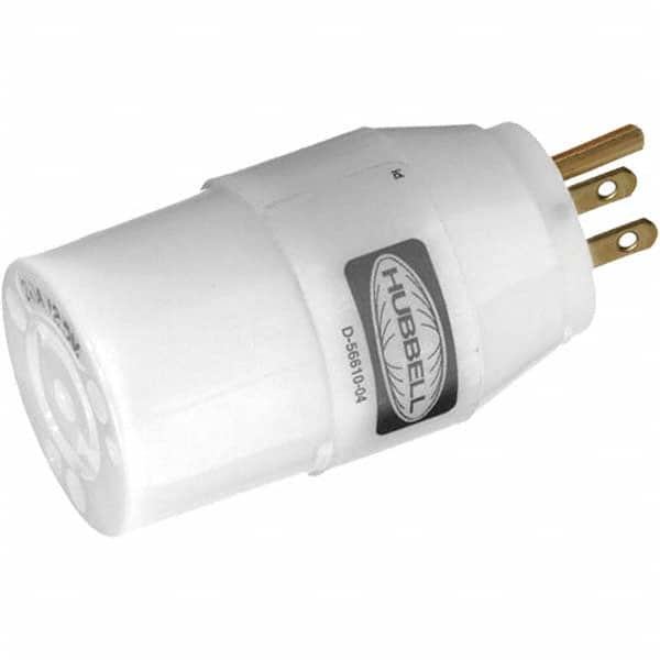 Hubbell Wiring Device-Kellems - Straight Blade Plugs & Connectors Connector Type: Adapter Grade: Industrial - Apex Tool & Supply