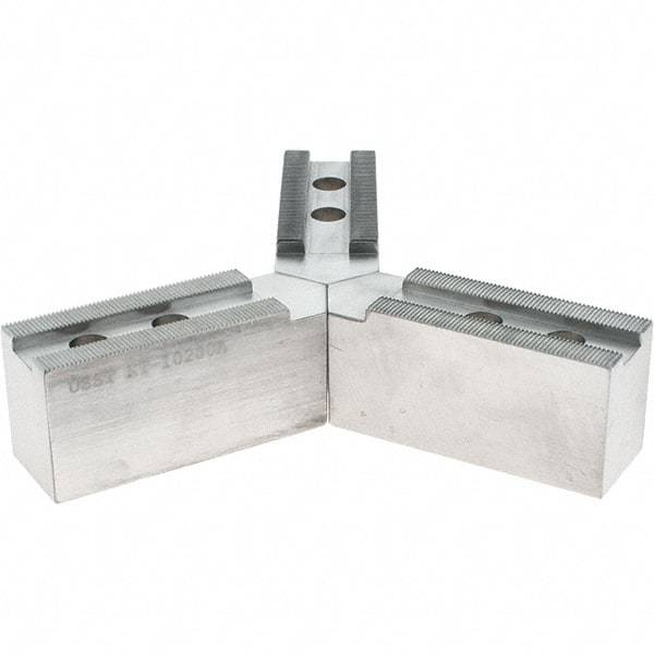 Value Collection - Soft Lathe Chuck Jaws Material: Aluminum - Apex Tool & Supply
