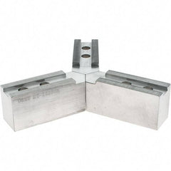 Value Collection - Soft Lathe Chuck Jaws Material: Aluminum - Apex Tool & Supply