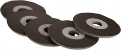 Porter-Cable - 9" Diam 1" Hole 180 Grit Fiber Disc - Very Fine Grade, Aluminum Oxide, 5,000 Max RPM - Apex Tool & Supply