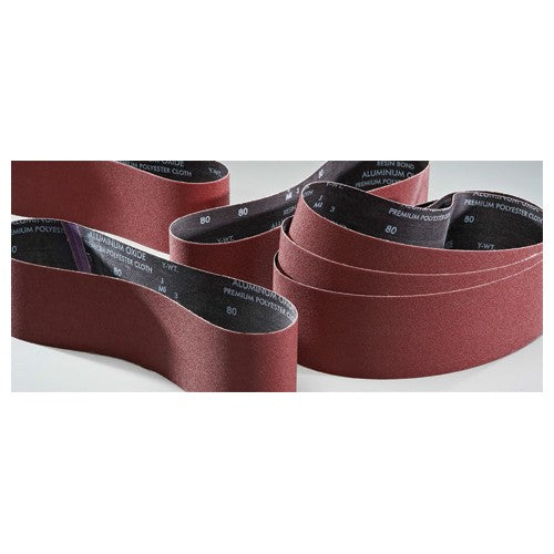6″ × 48″-100 Grit - Aluminum Oxide - Resin Waterproof Cloth Belt - Apex Tool & Supply