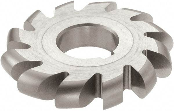 Keo - 1/16" Radius, 1/8" Circle Diam, 2-1/4" Cutter Diam, Arbor Connection, Convex Radius Cutter - High Speed Steel, Uncoated, Form Relieved, 16 Teeth - Apex Tool & Supply