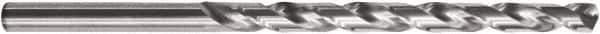 Guhring - 7.7mm, 130° Point, Spiral Flute, Cobalt Taper Length Drill Bit - Bright Finish, 109mm Flute Length, 165mm OAL, Series 617 - Apex Tool & Supply
