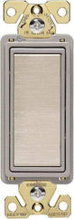 Cooper Wiring Devices - 4 Pole, 120 to 277 VAC, 20 Amp, Commercial Grade, Rocker, Wall and Dimmer Light Switch - 1.3 Inch Wide x 4.19 Inch High - Apex Tool & Supply