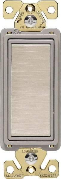 Cooper Wiring Devices - 1 Pole, 120 to 277 VAC, 20 Amp, Commercial Grade, Rocker, Wall and Dimmer Light Switch - 1.3 Inch Wide x 4.19 Inch High - Apex Tool & Supply