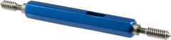 OSG - #6-32, Class 2B, Double End Plug Thread Go/No Go Gage - High Speed Steel, Handle Included - Apex Tool & Supply