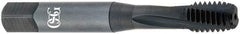 OSG - 7/8-9 UNC 4 Flute Modified Bottoming Spiral Flute Tap - High Speed Steel, Oxide Finish, Right Hand Flute, Right Hand Thread, H3, Series 313NI - Apex Tool & Supply