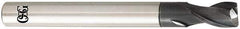 OSG - 12mm, 2 Flute, Single End, Solid Carbide, 1.5mm Corner Radius End Mill - 110mm OAL, 30° Helix, Right Hand Flute, 18mm LOC, Right Hand Cut, - Apex Tool & Supply