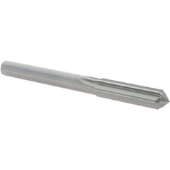 OSG - 8.9mm Solid Carbide Chucking Reamer - Straight Flute, 7.94mm Straight Shank, 32mm Flute Length, 89mm OAL - Apex Tool & Supply