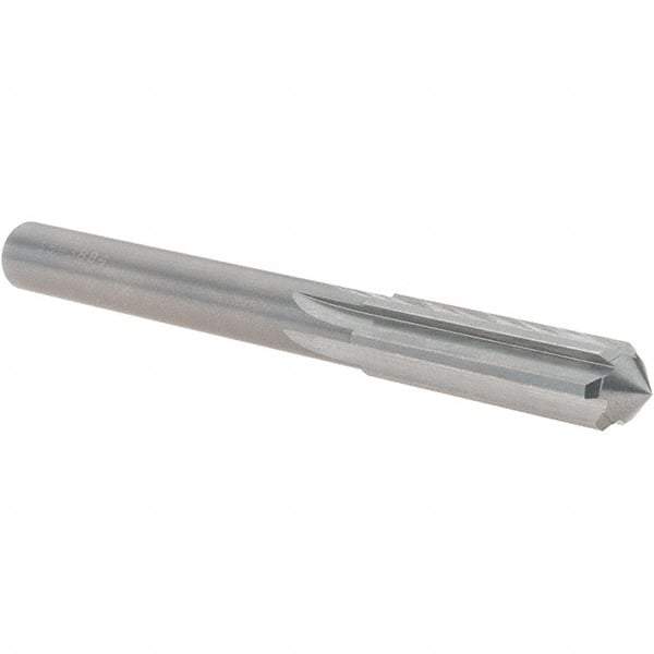 OSG - 8.8mm Solid Carbide Chucking Reamer - Straight Flute, 7.94mm Straight Shank, 32mm Flute Length, 89mm OAL - Apex Tool & Supply