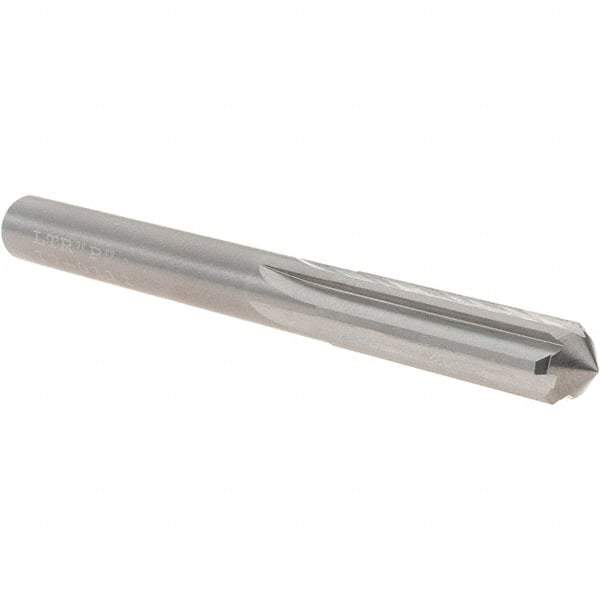 OSG - Letter P Solid Carbide Chucking Reamer - Straight Flute, 5/16" Straight Shank, 1-1/4" Flute Length, 3-1/2" OAL - Apex Tool & Supply