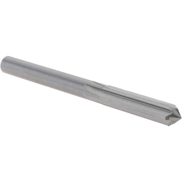 OSG - 8.2mm Solid Carbide Chucking Reamer - Straight Flute, 7.94mm Straight Shank, 32mm Flute Length, 89mm OAL - Apex Tool & Supply