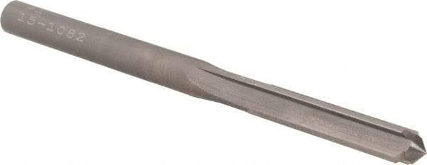 OSG - #1 Solid Carbide Chucking Reamer - Straight Flute, 7/32" Straight Shank, 1" Flute Length, 3" OAL - Apex Tool & Supply