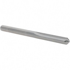 OSG - 5.7mm Solid Carbide Chucking Reamer - Straight Flute, 5.56mm Straight Shank, 25mm Flute Length, 76mm OAL - Apex Tool & Supply