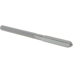 OSG - #3 Solid Carbide Chucking Reamer - Straight Flute, 3/16" Straight Shank, 1" Flute Length, 3" OAL - Apex Tool & Supply