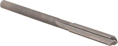 OSG - #4 Solid Carbide Chucking Reamer - Straight Flute, 3/16" Straight Shank, 1" Flute Length, 3" OAL - Apex Tool & Supply