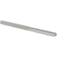 OSG - #9 Solid Carbide Chucking Reamer - Straight Flute, 3/16" Straight Shank, 1" Flute Length, 3" OAL - Apex Tool & Supply