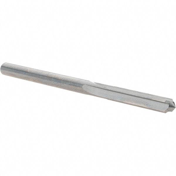 OSG - #16 Solid Carbide Chucking Reamer - Straight Flute, 11/64" Straight Shank, 7/8" Flute Length, 2-3/4" OAL - Apex Tool & Supply