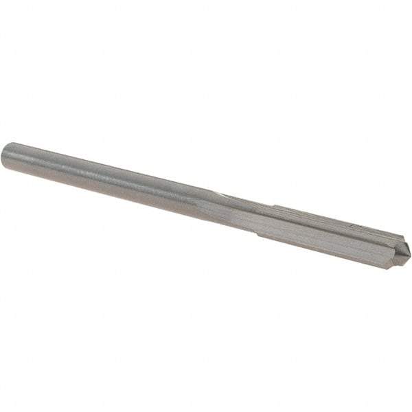 OSG - #21 Solid Carbide Chucking Reamer - Straight Flute, 9/64" Straight Shank, 3/4" Flute Length, 2-1/2" OAL - Apex Tool & Supply