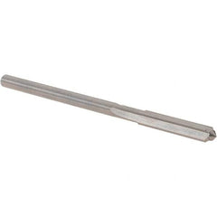OSG - #27 Solid Carbide Chucking Reamer - Straight Flute, 1/8" Straight Shank, 3/4" Flute Length, 2-1/2" OAL - Apex Tool & Supply
