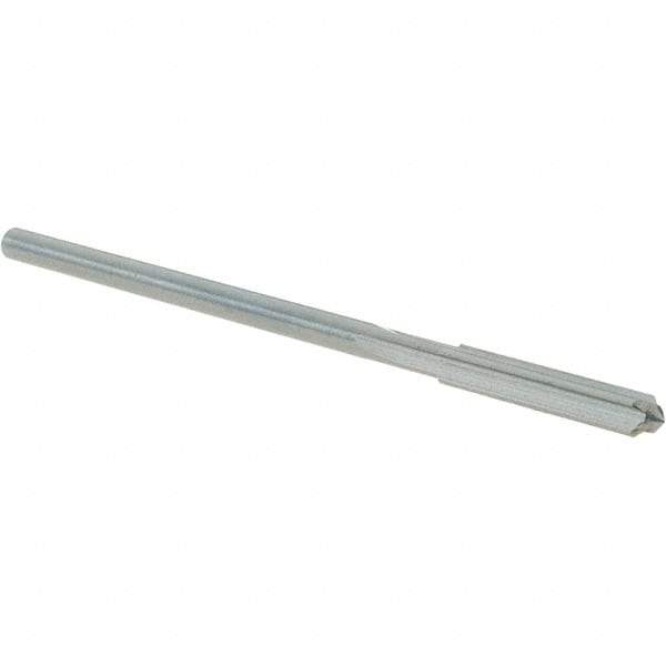 OSG - #33 Solid Carbide Chucking Reamer - Straight Flute, 3/32" Straight Shank, 5/8" Flute Length, 2-1/4" OAL - Apex Tool & Supply