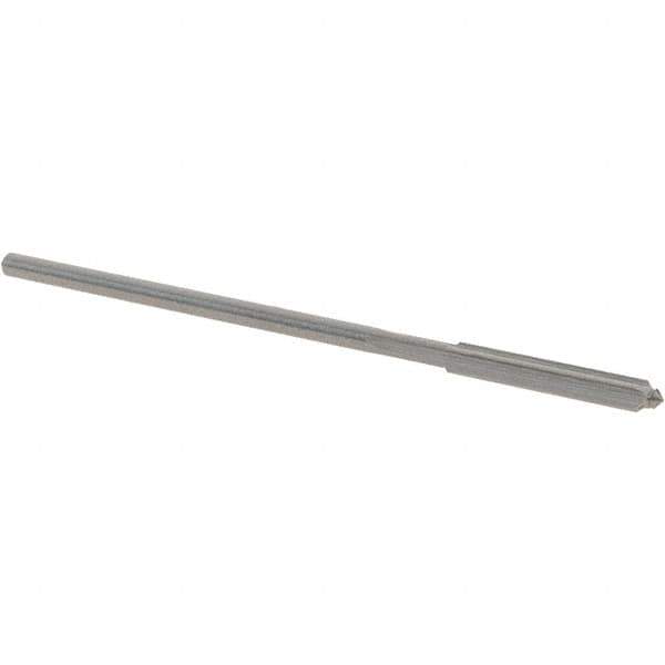 OSG - #47 Solid Carbide Chucking Reamer - Straight Flute, 1/16" Straight Shank, 1/2" Flute Length, 1-3/4" OAL - Apex Tool & Supply