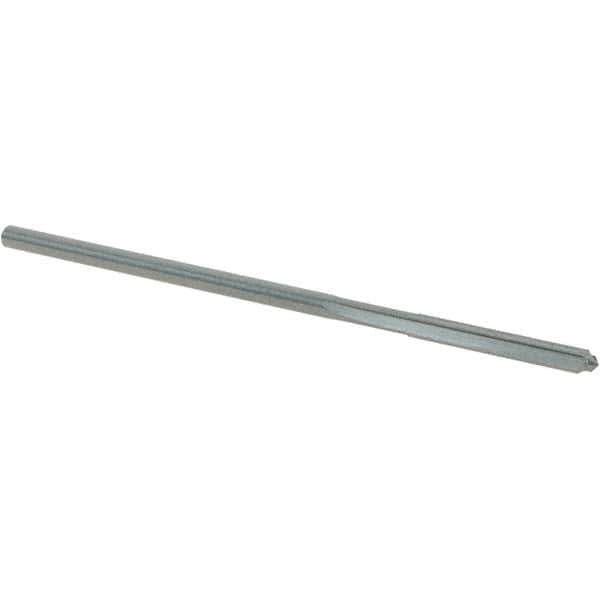 OSG - #51 Solid Carbide Chucking Reamer - Straight Flute, 1/16" Straight Shank, 1/2" Flute Length, 1-3/4" OAL - Apex Tool & Supply