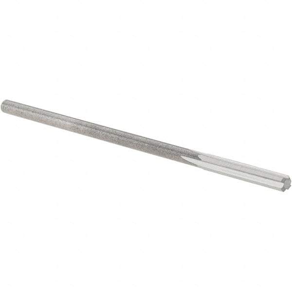 OSG - 1/16" Solid Carbide Chucking Reamer - Straight Flute, 0.052" Straight Shank, 3/8" Flute Length, 1-1/2" OAL - Apex Tool & Supply