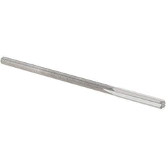 OSG - 1/16" Solid Carbide Chucking Reamer - Straight Flute, 0.052" Straight Shank, 3/8" Flute Length, 1-1/2" OAL - Apex Tool & Supply